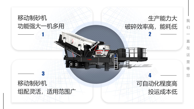 移動(dòng)制砂機(jī)設(shè)備優(yōu)勢